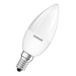 Osram LED E14 Kaars Mat 5W 250lm - 827 Zeer Warm Wit | RGBW - Dimbaar - Afstandsbediening - Vervangt 40W Osram LED E14 Kaars Mat 5W 250lm - 827 Zeer Warm Wit | RGBW - Dimbaar - Afstandsbediening - Vervangt 40W