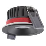 Ledvance LED Spot Fire Rated Aluminium Zwart 8W 680lm 36D - 930 Warm Wit | Zaagmaat 68mm - IP65 - Beste Kleurweergave - Dimbaar Ledvance LED Spot Fire Rated Aluminium Zwart 8W 680lm 36D - 930 Warm Wit | Zaagmaat 68mm - IP65 - Beste Kleurweergave - Dimbaar