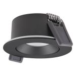 Ledvance LED Spot Air Adjust Aluminium Zwart 4W 320lm 36D - 930 Warm Wit | Zaagmaat 68mm - IP23 - Beste Kleurweergave - Dimbaar Ledvance LED Spot Air Adjust Aluminium Zwart 4W 320lm 36D - 930 Warm Wit | Zaagmaat 68mm - IP23 - Beste Kleurweergave - Dimbaar