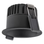 Ledvance LED Spot Donkerlight Aluminium Zwart 8W 640lm 36D - 927 Zeer Warm Wit | Zaagmaat 68mm - IP44 - Beste Kleurweergave - Dimbaar Ledvance LED Spot Donkerlight Aluminium Zwart 8W 640lm 36D - 927 Zeer Warm Wit | Zaagmaat 68mm - IP44 - Beste Kleurweergave - Dimbaar