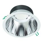 Philips LED Downlight Coreline DN142B Aluminium Wit 11W 1200lm 60D - 830 Warm Wit | Zaagmaat 155mm - IP20 - UGR<19 Philips LED Downlight Coreline DN142B Aluminium Wit 11W 1200lm 60D - 830 Warm Wit | Zaagmaat 155mm - IP20 - UGR<19