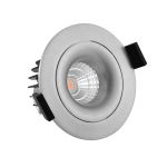Noxion LED Spot Leda Kantelbaar Aluminium 6W 400lm 36D - 927 Zeer Warm Wit | Zaagmaat 83mm - IP44 - Beste Kleurweergave - Dimbaar Noxion LED Spot Leda Kantelbaar Aluminium 6W 400lm 36D - 927 Zeer Warm Wit | Zaagmaat 83mm - IP44 - Beste Kleurweergave - Dimbaar
