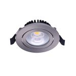 Noxion LED Kantelbaar Slim Spot Zilver Rond 6W 550lm 60D - 927 Zeer Warm Wit | 85mm - IP54 - Dimbaar - Beste Kleurweergave Noxion LED Kantelbaar Slim Spot Zilver Rond 6W 550lm 60D - 927 Zeer Warm Wit | 85mm - IP54 - Dimbaar - Beste Kleurweergave