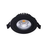Noxion LED Kantelbaar Slim Spot Zwart Rond 5W 550lm 60D - 940 Koel Wit | 85mm - IP54 - Dimbaar - Beste Kleurweergave Noxion LED Kantelbaar Slim Spot Zwart Rond 5W 550lm 60D - 940 Koel Wit | 85mm - IP54 - Dimbaar - Beste Kleurweergave