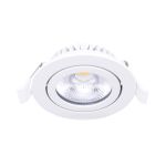 Noxion LED Kantelbaar Slim Spot Wit Rond 5W 550lm 60D - 940 Koel Wit | 85mm - IP54 - Dimbaar - Beste Kleurweergave Noxion LED Kantelbaar Slim Spot Wit Rond 5W 550lm 60D - 940 Koel Wit | 85mm - IP54 - Dimbaar - Beste Kleurweergave