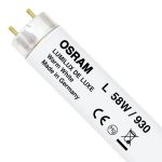 Osram Lumilux De Luxe T8 58W - 930 Warm Wit | 150cm Osram Lumilux De Luxe T8 58W - 930 Warm Wit | 150cm