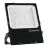 Ledvance LED Breedstraler Performance Zwart 150W 18700lm 30D - 830 Warm Wit | IP66 - Symmetrisch