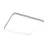 Ledvance LED Bulkhead Orbis Vierkant 530 Wit 60W 4450lm - 830 Warm Wit | 530x530mm - IP20 - Click - Bewegings- en lichtsensor