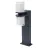 Ledvance Smart+ Wi-Fi LED Sokkel Lamp Flare Donker Grijs Buitenverlichting 14W 1000lm - 830 Warm Wit | 50cm - RGBW - Dimbaar