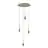 Osram Pendelarmatuur Decor Needle Plate Beige | Geschikt voor 4x E27