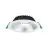 Sylvania LED Downlight Insaver Slim 205 Aluminium Wit 20W 2350lm 70D - 830 Warm Wit | Zaagmaat 205mm - IP44