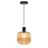 D'Lite Pendelarmatuur Leffinge Amber Glas | Geschikt Voor 1x E27