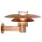 Nordlux Phoenix Wandlamp Koper Koper - Buitenverlichting | IP54 - Geschikt voor E27