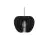 Nordlux Pendelarmatuur Tribeca 38 Zwart Hout | E27 Max 60W