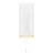 Nordlux Wandlamp Curtiz Aluminium Wit 11.5W 830lm - 927 Zeer Warm Wit | 3-Staps Dimbaar