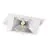 LED Downlight Wandwasher Wandy Medium Wit 27W 3850lm 78x100D - 840 Koel Wit - 238x145mm
