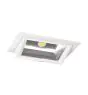 LED Downlight Wandwasher Wandy Maxi Wit 46W 6400lm 70x75D - 840 Koel Wit - 238x145mm