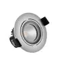 Noxion LED Spot Hydro Vuurvast  Aluminum 8W 585lm - 927 Zeer Warm Wit | Zaagmaat 83mm - IP65 - Beste Kleurweergave - Dimbaar