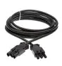 Lupa-con Koppelsnoer 3x 1,5  2m zwart EPCOM/3